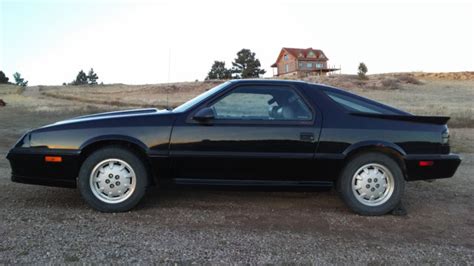 Dodge Daytona 1987 Black For Sale. 1B3CA64A2HG119995 1987 Dodge Daytona Shelby Z