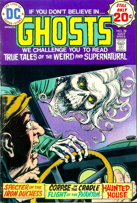 DC Comics Ghosts #28 | Scary comics, Creepy comics, Ghost comic