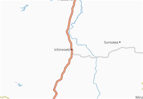 MICHELIN Ichinoseki map - ViaMichelin