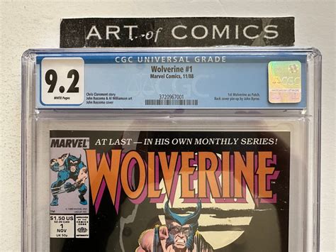 Wolverine #1 - 1st appearance Wolverine as Patch - 1st issue - CGC ...