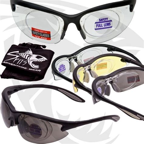 Morays Full Magnifying Safety Glasses For Detailed Hobby and