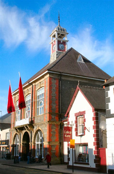 Lampeter Town Hall by Canis Major, via Flickr | Wales england, Beautiful places on earth, Wales uk