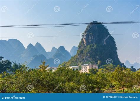 Karst Mountains of Guilin, China Stock Image - Image of china, landscape: 187226077