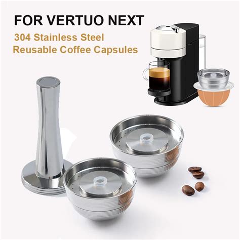 For-Nespresso-Vertuo-Next-Reusable-Stainless-Steel-Capsule-Vertuoline-Refillable-Coffee-Filter ...