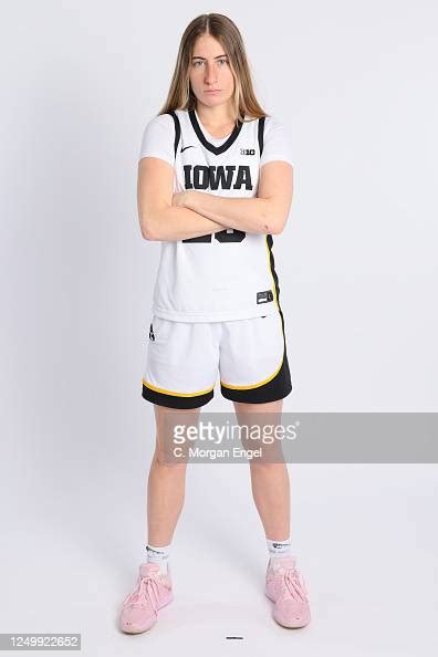 Kate Martin of the Iowa Hawkeyes during media day at 2023 NCAA... News Photo - Getty Images