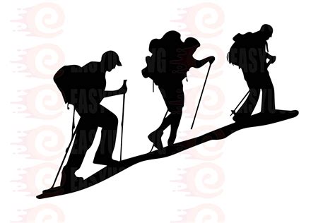 Hikers Clipart