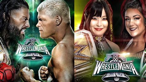 Wrestlemania 40: WrestleMania 40 Card: 4 Huge Title Matches Confirmed ...