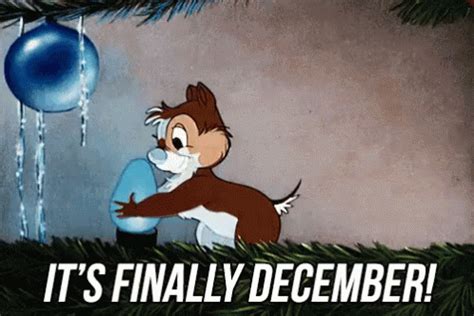 December GIF - December Chipmunk Christmas - Discover & Share GIFs