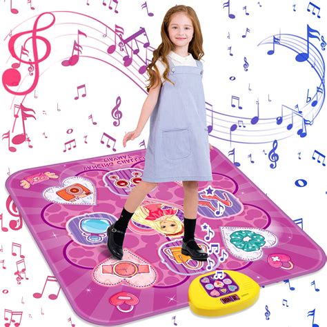 Buy Dance Mat,Toys for 3 4 5 6 7+ Year Old Girls,Dance Mat for Kids ...