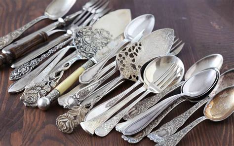 How to Identify Valuable Silver Flatware | Fruitcocktail Collectables