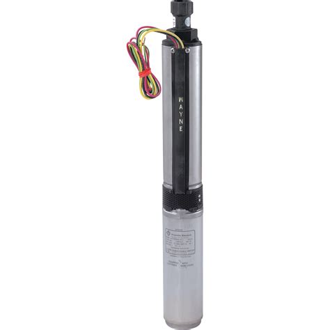 Wayne 2-Wire 4in. Submersible Deep Well Pump — 3/4 HP, 1 1/4in., Model# T75S10-4 | Deep Well ...