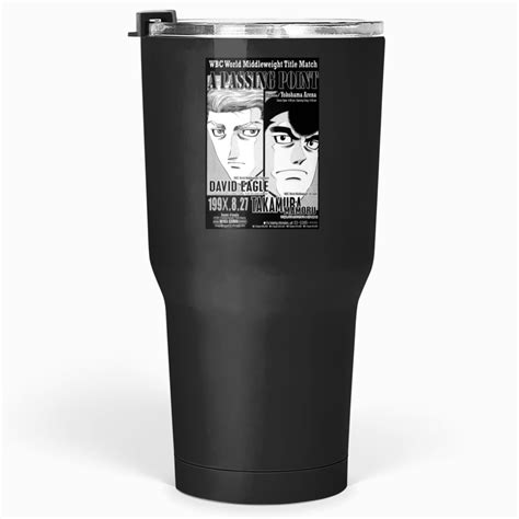 Hajime no Ippo Takamura Mamoru vs David Eagle Fight Tumblers 30 oz sold ...