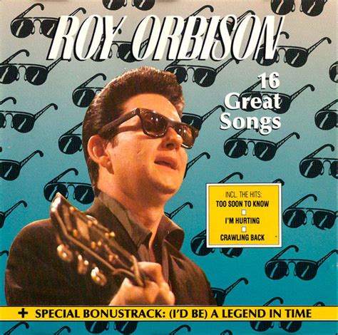 Roy Orbison - 16 Great Songs (1989, CD) | Discogs