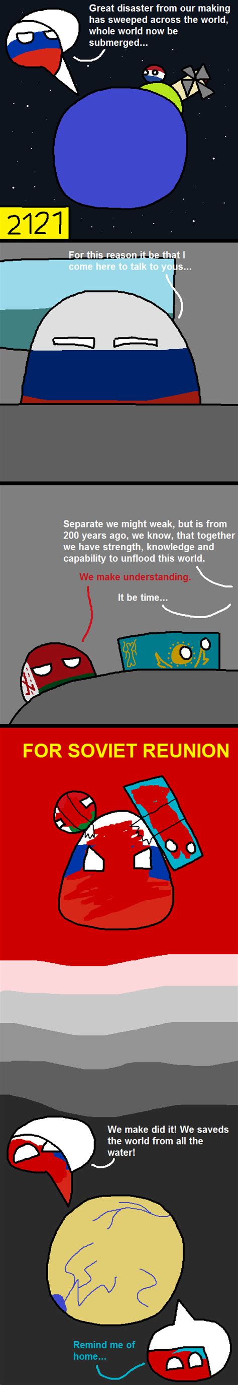 Soviet Reunion: The Great Drying : r/polandball