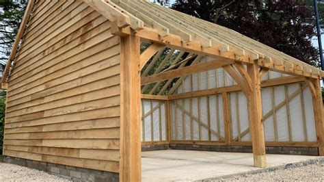 How to Build a Timber Frame Carport | Trade Oak Building Kits | Trade ...