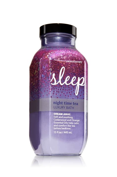 Bath & Body Works Sleep - Night Time Tea Aromatherapy Luxury Bubble ...