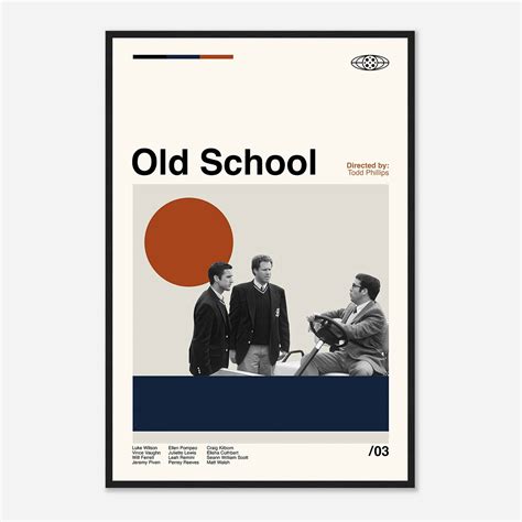 Old School Poster, Old School Movie Poster, Minimalist Art - Citiesbox