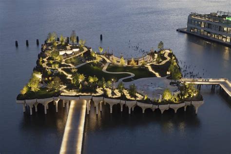 Barry Diller's $260M Little Island floating park finally opens | Urbanize New York