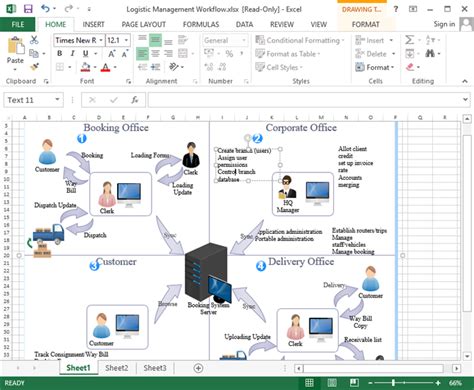 Workflow Template Excel Tutore Org Master Of Documents - Riset