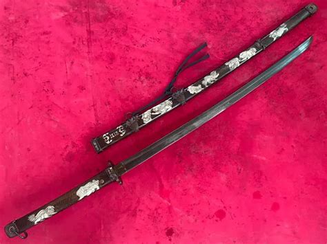 COLLECTIBLE WWII JAPANESE Military Samurai Katana/Top Long Sword ...