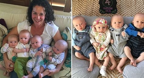 Parents Defied The Odds By Giving Birth To Beautiful Quadruplets That Revealed Their Lives ...