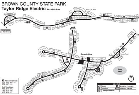 Brown County State Park Indiana Map - Davina Frederica