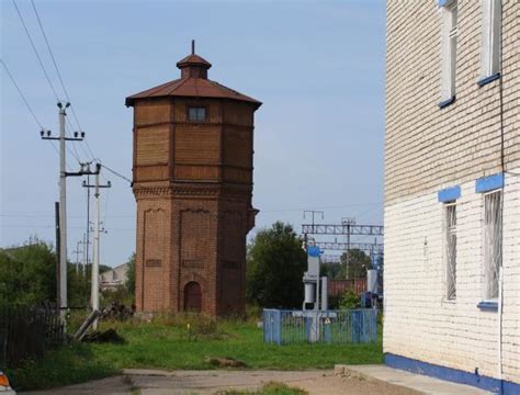 Water tower - Antropovo | historical building, 1900s construction