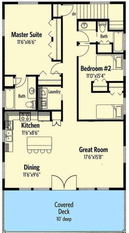 Small House Plans with Charming Staircases