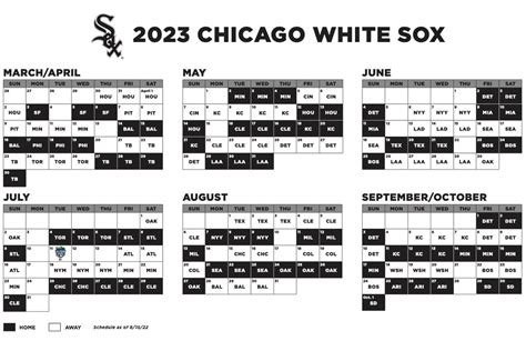 Chicago White Sox announce 2023 schedule - South Side Sox