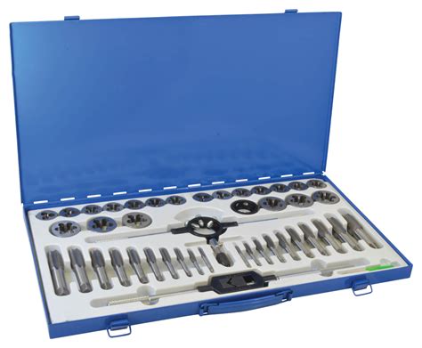 Metric Tap And Die Set - 45 Piece | Tap & Die Sets | Threading ...