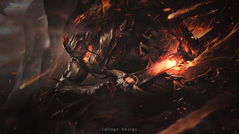 Wallpaper Nightbringer Yasuo by MissCaliope on DeviantArt