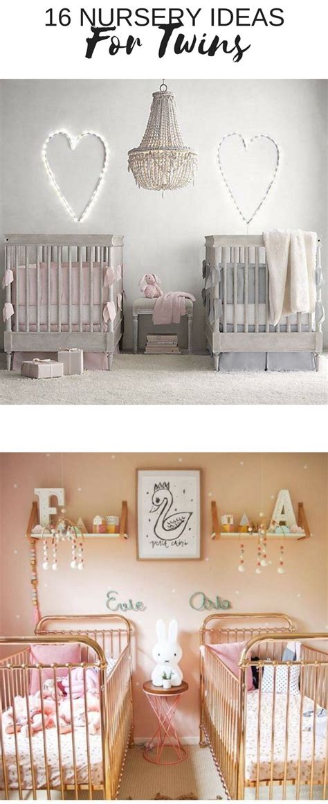 17 GORGEOUS TWIN NURSERY IDEAS | Twin baby rooms, Baby room decor, Small baby room