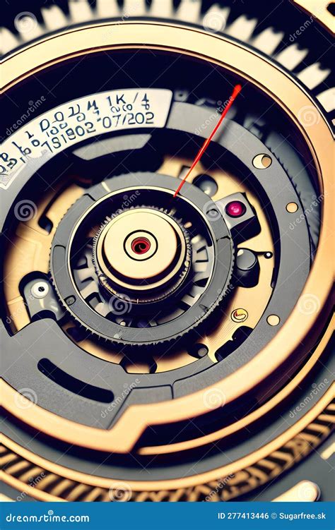 Clockwork Mechanism Illustration Stock Illustration - Illustration of ...