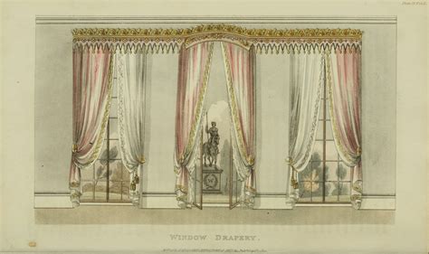 EKDuncan - My Fanciful Muse: Regency Era Curtains - Ackermann's Repository