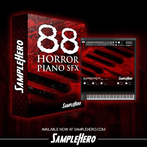 88 Horror Piano SFX - SampleHero - Virtual Instruments