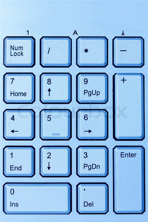 Keyboard calculator | Stock image | Colourbox