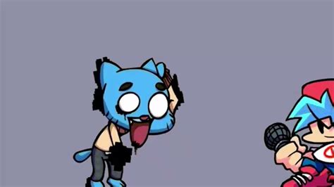 FNF vs Pibby Gumball Leak but I animated it - YouTube