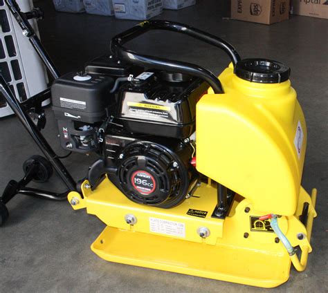 WALK BEHIND 196CC INFINITY DIRT PLATE VIBRATORY COMPACTOR 6.5 HP GAS POWER – EconoSuperStore