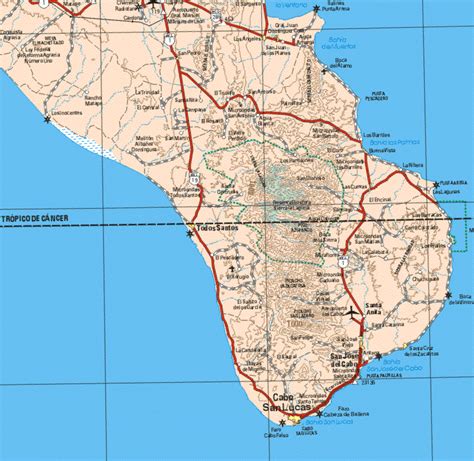 baja-california-sur-mexico-map-d3.gif 818×797 pixels | Mexico map, Baja ...