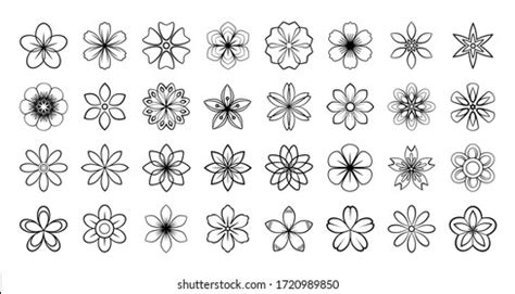 Simple Flower Drawing Royalty-Free Images, Stock Photos & Pictures ...