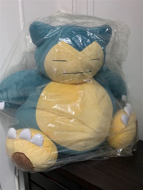 Snorlax plush $45, Hobbies & Toys, Toys & Games on Carousell