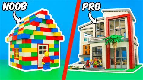 LEGO NOOB vs PRO House!! - TD BRICKS - Fan Website