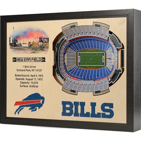 Buffalo Bills 25.5" x 19.5" New Era Field Stadium Views Wall Art