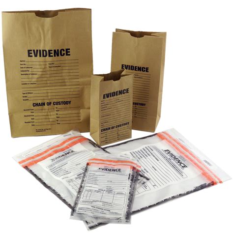 Evidence Bags Sample Pack - Crime Scene Forensic Supply Store