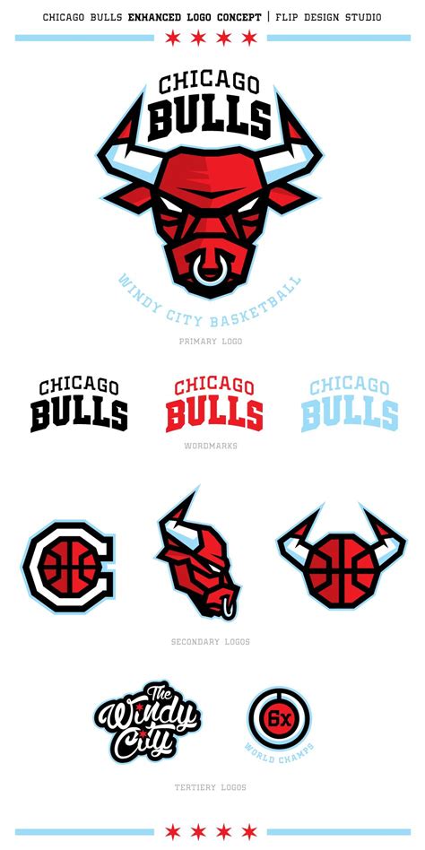 Chicago Bulls Logo Concept | Sports logo design, Sports logo inspiration, Team logo design