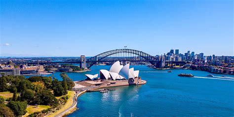 Sydney, Australia. April 10, 2017. Amazing Aerial View Of The Sydney ...