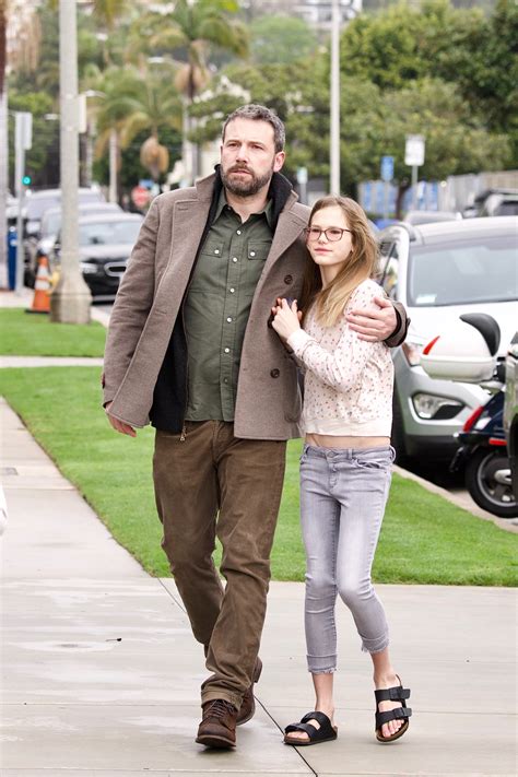 Ben Affleck and His Daughter Violet Bond Together During Walk