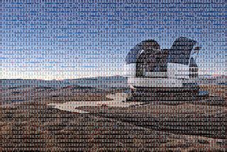 Mosaic of the ELT made from portraits of ESO staff | ESO