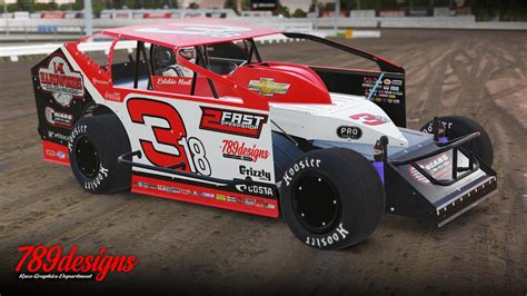 Eddie Neil Dirt Big Block Modified by Garrett Marshall - Trading Paints