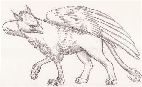 Pencil Griffin by Amayensis on DeviantArt